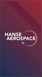 Mobile Screenshot of hanse-aerospace.net